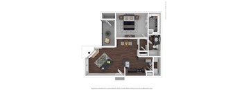 A3 Floor Plan at Infinity on the Mark, Dallas, TX